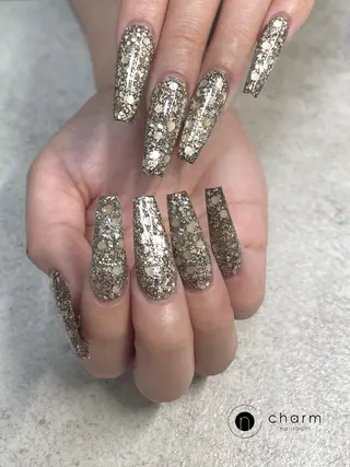 ネイル ネイルルーム チャームのネイルデザイン