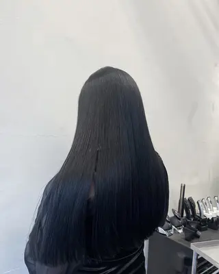 ロング カラー NENE/GARTE 代官山/渋谷のヘアスタイル