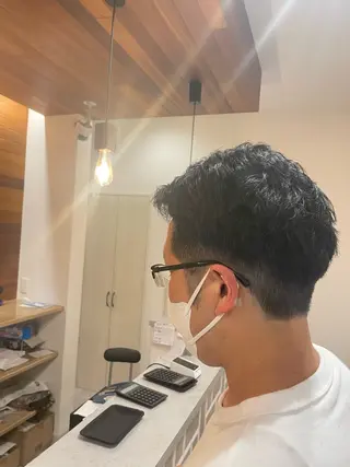 ショート メンズ やまこし 美裕樹のヘアスタイル
