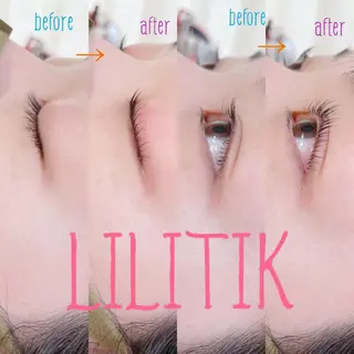 パーマ 韓国idolまつ毛 ꪔ̤̮LILITIKのマツエク・マツパデザイン