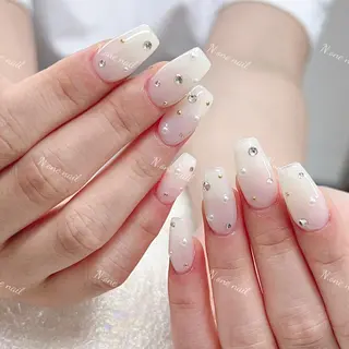 ネイル 長いだし/スカルプ/ パラシェルN.oneのネイルデザイン