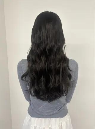 ロング カラーモデル募集/ 小山栞のヘアスタイル