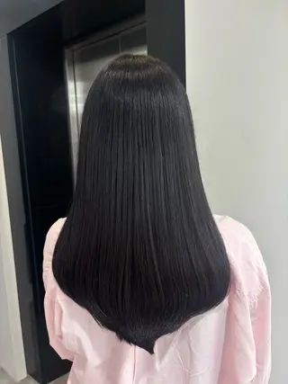 ロング 艶髪໒꒱／透明感 カラー🍀_そら🪽のヘアスタイル