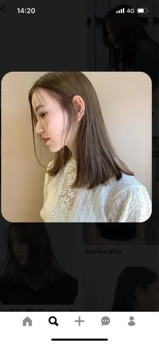 ロング 韓国好き🇰🇷 美容師MIKUのヘアスタイル