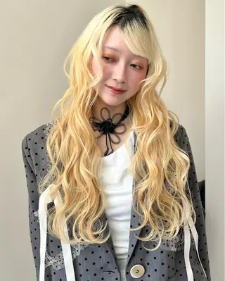 ロング 暖色カラー/レイヤー カット☁️MEI☁️のヘアスタイル