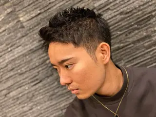 ショート メンズ 浅見 天翔のヘアスタイル