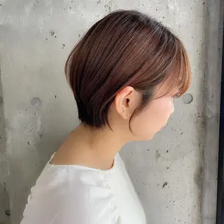 ショート カラー 🕊miki モテ髪🫧のヘアスタイル
