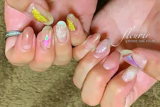 ネイル フルリール 【プライベートサロンのネイルデザイン