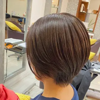 ショート knot hair&products成田公津の杜所属・林 莉瑠のヘアスタイル