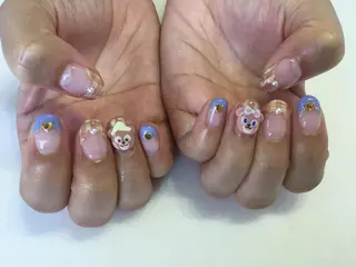 ネイル 💎🐰 saki. m 🐰💎のネイルデザイン