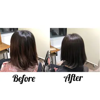 ミディアム 関西センターパート メンズモデル募集のヘアスタイル