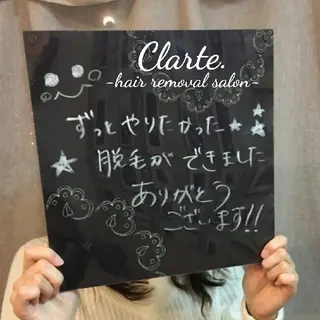 Clarte. クラルテのエステ・リラクイメージ