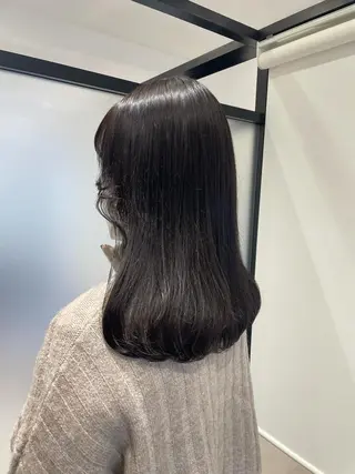 セミロング 【美容室が苦手な方 専問美容室】MIHOのヘアスタイル