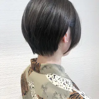 ショート 三鷹で1番ショート ボブをカットする新谷のヘアスタイル