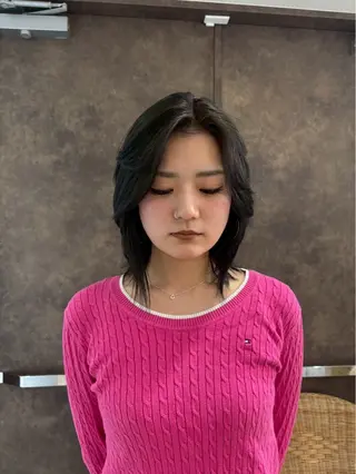 カラー ボブ/ハイライト🦓 /harukaのヘアスタイル