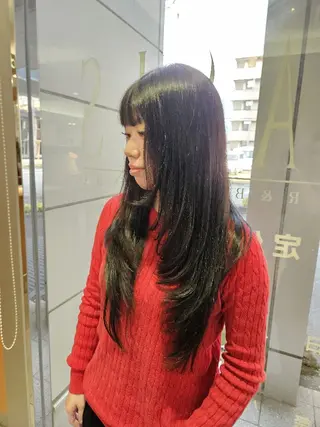 ロング 林慶吾/ショート /ダメージレスカラーのヘアスタイル