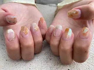 ショート ネイル ✴︎ Delightのネイルデザイン