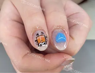 ネイル 神田 ココナッツのネイルデザイン