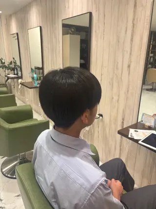 メンズ 保谷 菜々美のヘアスタイル