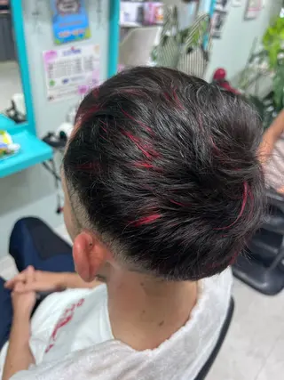 ショート カラー ビューティサロン 月麗(ルナ)のヘアスタイル