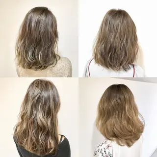 ミディアム カラー Miru by INCE HAIRのヘアスタイル