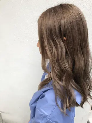 ロング カラー 髪質改善/艶髪 やまなかのヘアスタイル