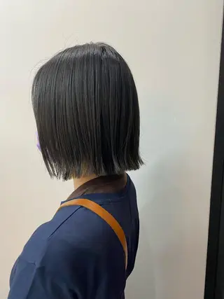 ショート カラー ヒラノホナミ 🫧透ける艶髪🫧のヘアスタイル