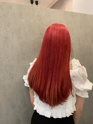 ロング カラー ボブ 西宮北口/みなみのヘアスタイル
