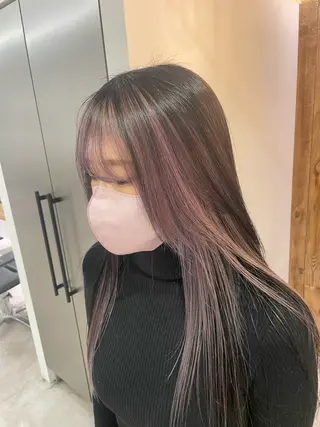 セミロング 神 嵩徳のヘアスタイル