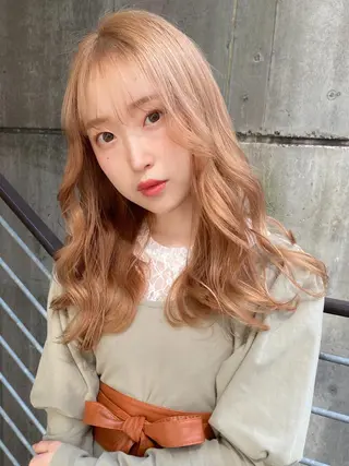 ロング カラー ness🎖️ カミカリスマ受賞のヘアスタイル