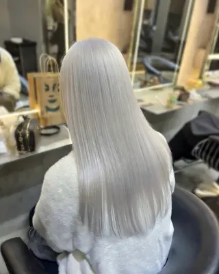 ロング ケアブリーチ/ 髪質改善/垣尾颯大のヘアスタイル