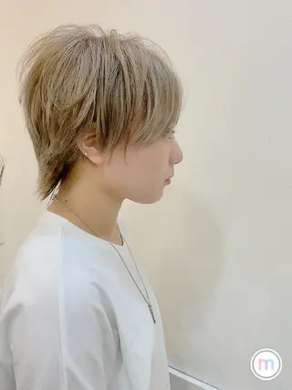 ショート カラー リリー /Men's/パーマのヘアスタイル