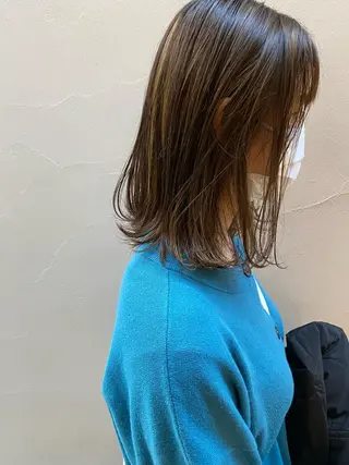 ミディアム カラー 【浜松・豊橋】 ニシモトのヘアスタイル