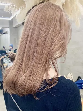 セミロング カラー 無料カットモデル募集 🌱ひょうがのヘアスタイル