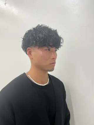メンズ 柏メンズパーマ特化 蛯谷 晃裕のヘアスタイル
