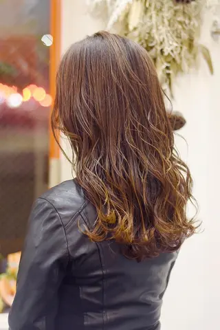 ロング カラー 【Atem 大町店】 永森　優里花のヘアスタイル