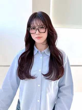 ロング ナツキ💫 カットモデル募集中のヘアスタイル