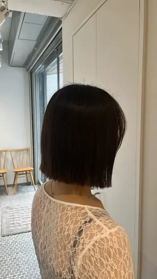 ショート 大宮レイヤーカット× 透明感カラー　rioのヘアスタイル