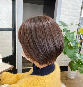 ショート カラー 艶感🫧透明感カラー YUKARIのヘアスタイル