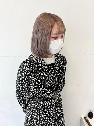 セミロング カラー パーマ ヘアアレンジ メンズ キッズ ブリーチ　ハイトーン 特化🌈フジタハルキのヘアスタイル