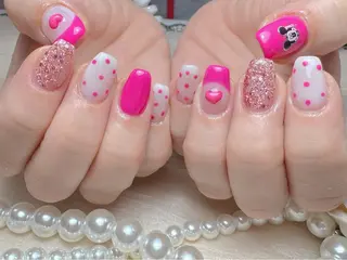 ネイル マジック ミラーのネイルデザイン