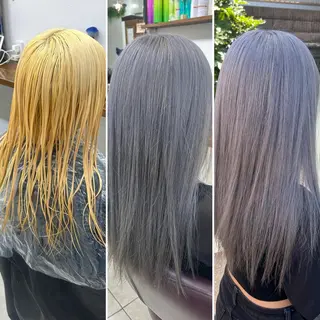 カラー ダブルスキルエクステ /羽エクステ白石宇由のヘアスタイル
