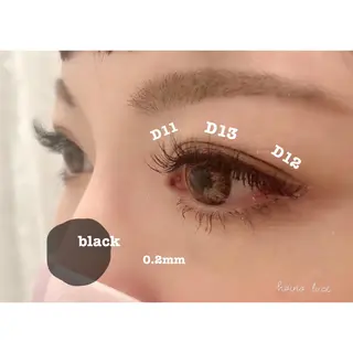 ロング カラー ヘアアレンジ マツエク・マツパ まつパ/まつエク Ci belleのマツエク・マツパデザイン