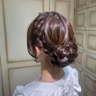 ロング ヘアアレンジ ･˚✧すずね˚✧* lucia(ルチア)のマツエク・マツパデザイン