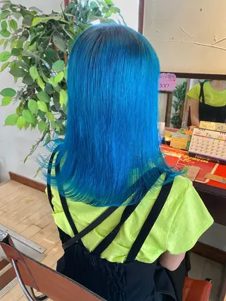 セミロング カラー 🔥金山 諒平🔥のヘアスタイル