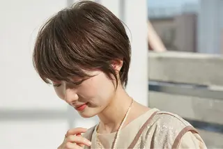 ショート カラー ショート ボブ✂︎ 髙梨  遥のヘアスタイル