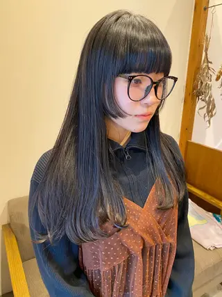 ロング ENIF ヤマグチアツコのヘアスタイル