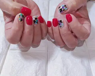 カラー ネイル 横浜市中区曙町 E·U·Bネイルのネイルデザイン