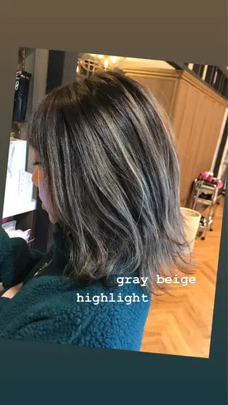 ミディアム カラー パーマ ヘアアレンジ メンズ キッズ ネイル マツエク・マツパ パーソナルカラー☆ 永尾拓也のヘアスタイル