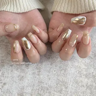 ネイル AERA nail shino🐱⸝꙳のネイルデザイン